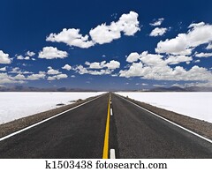 Infinite road