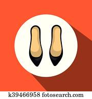 Oktopus, anprobieren kleidung, und, schuhe Clip Art | k81033699