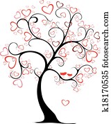 valentine tree valentine tree