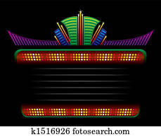 Classic colorful neon Classic colorful neon