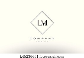 Clip Art Of Sm S M Letter Alphabet Logo Black White Icon Design