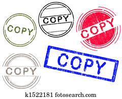 5, grunge, effekt, büro, briefmarken, -, kopie