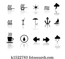Black over White Miscillaneous Icons Black over White Miscillaneous Icons