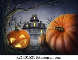 dia das bruxas, abóbora