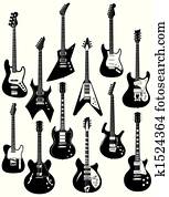 doze, violões elétricos