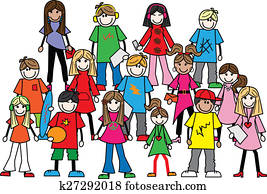 Mixed ethnic young people teens Mixed ethnic young people teens