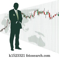mondiale, bourse, marché, 4