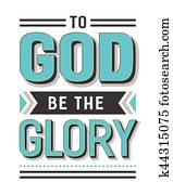 To God Be the Glory