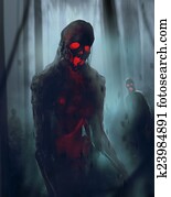Zombies walking Zombies walking