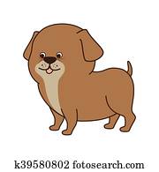 , canine, cartoon, cartoons, fox, mascot, animal, Clip Art | u24393997