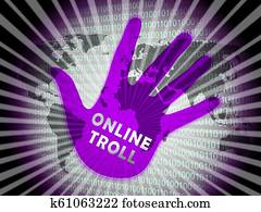 en línea, gnomo, grosero, sarcástico, amenaza, 2d, ilustración