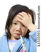 enfant malade