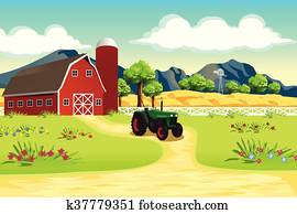 Farm Scene Farm Scene