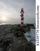 Lighthouse on the Rocks
