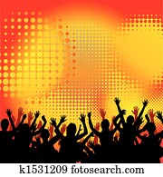 musik, tanz, party musik, tanz, party