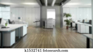 office  blurred for backg