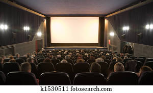 People watching movie People watching movie