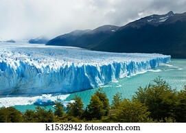 Perito, geleira moreno, patagonia, Argentina.