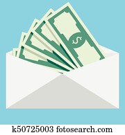 Salary in envelope Salary in envelope