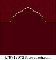 איסלמי, רקע, עצב, ל, ramadan, kareem