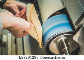 Adjusting an Orthotics Sole by Sanding it Adjusting an Orthotics Sole by Sanding it
