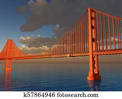Golden Gate Bridge Stock Illustrations | Our Top 295 Golden Gate Bridge