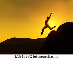 Woman jumping Woman jumping