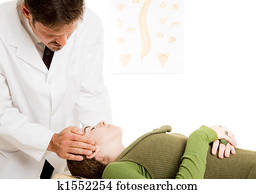 Chiropractor - Gentle Neck Adjustment Chiropractor - Gentle Neck Adjustment