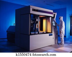 fabricação chip, máquina