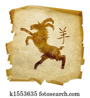 Goat Zodiac icon Goat Zodiac icon