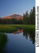 Mountain reflections