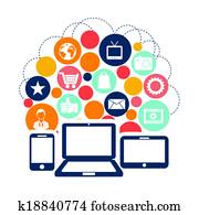 social media icons social media icons