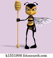 very sweet render of a honey bee in yellow and black with Clipping Path very sweet render of a honey bee in yellow and black with Clipping Path