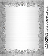 חתונה, גבול, כסף, ו, פנינים