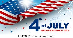 *רביעי של יולי, יום עצמאות, וקטור, דוגמה