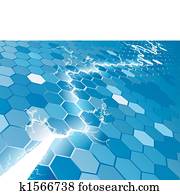 elektrisch, sechseck, hintergrund, begriff elektrisch, sechseck, hintergrund, begriff