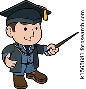 Illustration of professor Illustration of professor