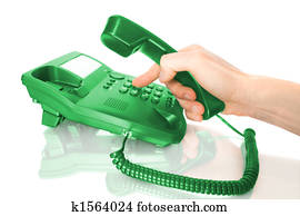 wählen, auf, telefon