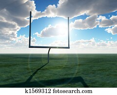 כדורגל אמריקאי, מטרה