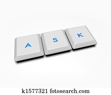 Computer Keys - Ask