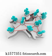 mapa, -, europa, rede mapa, -, europa, rede