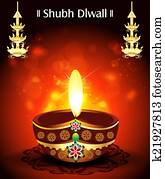 Shubh diwali Deepak Background Shubh diwali Deepak Background