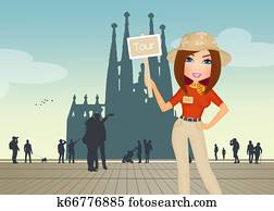 tourist guide in Barcelona tourist guide in Barcelona