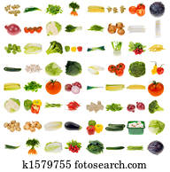 ענק, ירק, אוסף