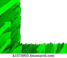 녹색, 화살, 배경, -, 일부의