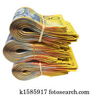 australisch, geld
