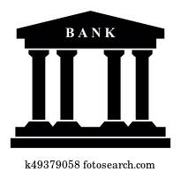 bank, symbol