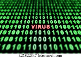 Virus background Virus background