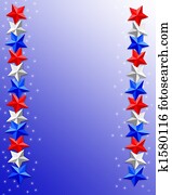 *רביעי של יולי, פטריוטי, גבול, כוכבים