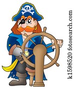 Pirate captain Pirate captain